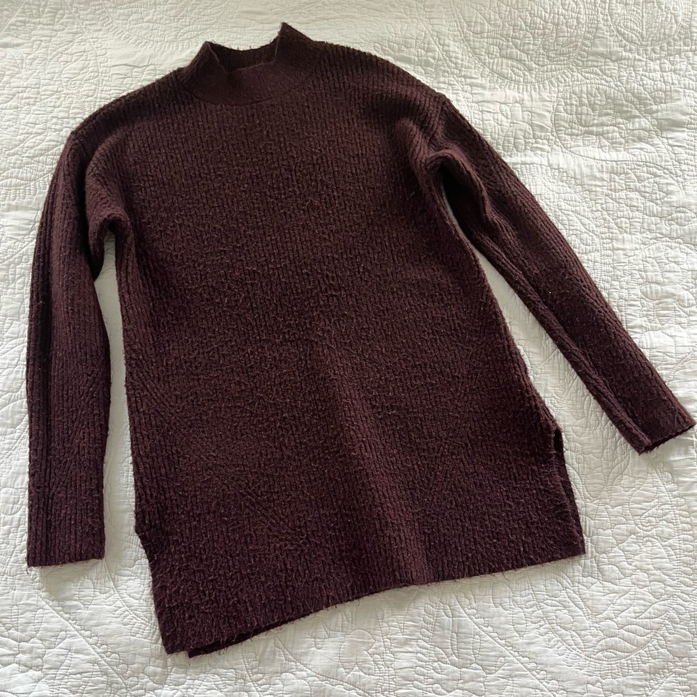 Old Navy Deep Maroon Knit Top